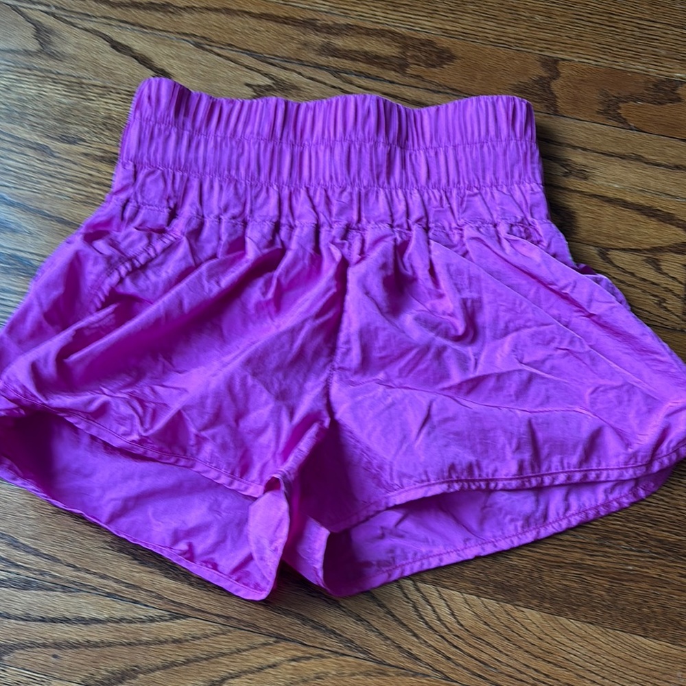 Free People High Waist Purple Shorts